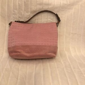 Vintage pink Coach Purse